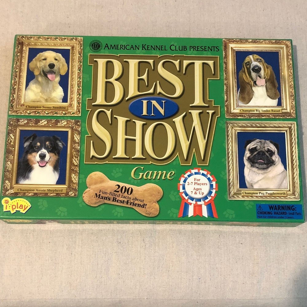American Kennel Club Presents BEST IN SHOW Board Game SEALED NEW Dog Lovers Gift